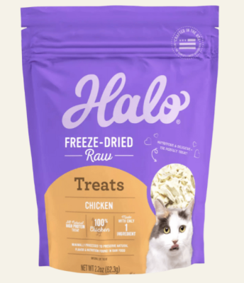 Apply to try 100% Chicken Breast Freeze-Dried Cat Treats!