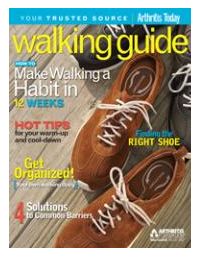 Arthritis Today: Free 16 Page Walking Guide