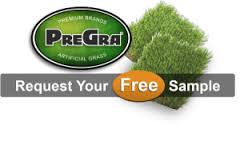 Artificial grass sample from PreGra