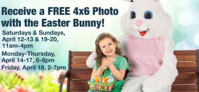 Bass Pro Shops: FREE 4x6 Photo with the Easter Bunny!