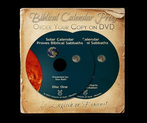 Free Biblical Calendar Proof DVD or BLU-RAY
