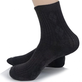 Free Pair of Black Socks From TS Lorris Fabrics