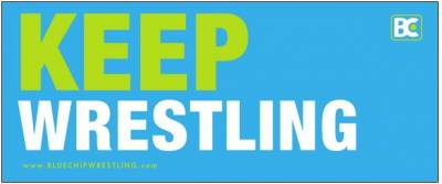 BlueChipAthletic.com: Free Wrestling Sticker
