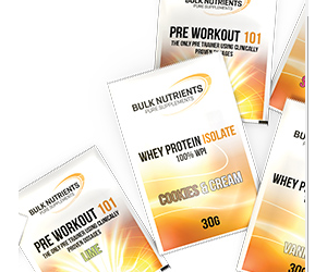 Supplement samples from Bulk Nutrients