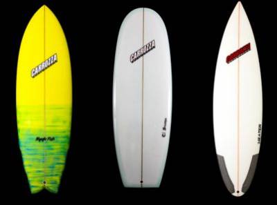 Carrozza Surfboards: Free Sticker Pack for Liking Their Facebook Page