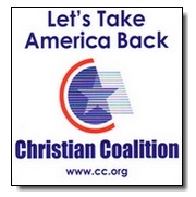 Christian Coalition of America Decal