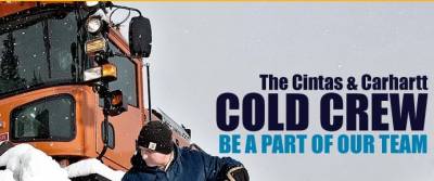 Cintas and Carhartt Cold Crew Contest: Enter and Receive a Free Carhartt T-Shirt
