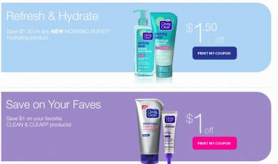 Clean and Clear: Coupons to Use on You Favorite Clean and Clear Products