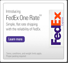 Complimentary FedEx One Rate Ship Kit
