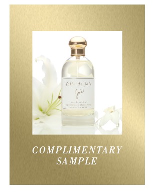 Complimentary Sample of Folle De Joie