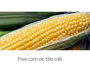 Free Corn On The Cob from Sainsbury's Online
