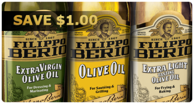 Sign up: Coupon: FILIPPO BERIO Olive Oil-$1.00 Off