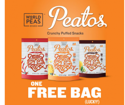 Coupon - Free Bag of Peatos Snacks