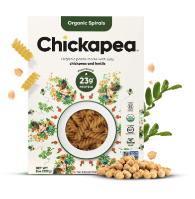 Coupon - Free Chickapea's Organic Pasta