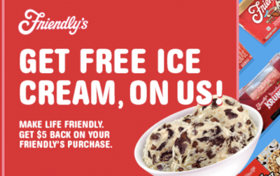 Coupon - Free Friendly's Ice Cream