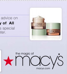 Coupon - Free Sample of Clinique at Macy's