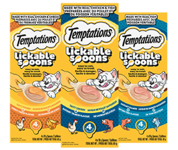 Coupon - Free Sample of Temptations Lickable Spoons 40g