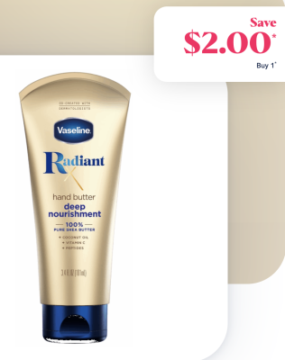 Coupon - Save $2 on Vaseline® Radiant X Hand Butter﻿