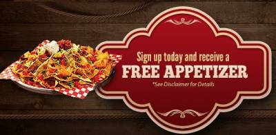 Crabby Joe's Tap & Grill: VIP Program-Sign Up and Receive a FREE Appetizer
