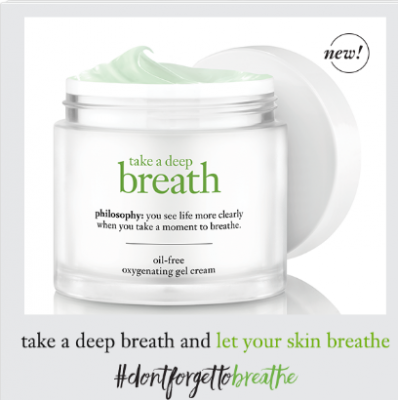 deep breath oil-free oxygenating gel cream