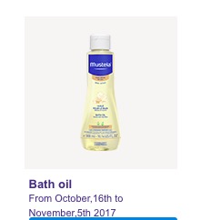 Free Mustela Bath Oil