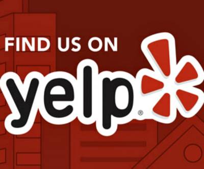 Find Us On Yelp stickers