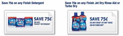 Finish Detergent Coupons