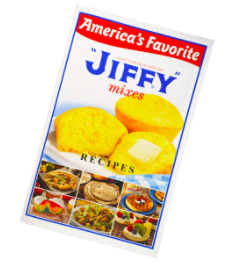 Free “JIFFY” Mix Recipe Book.