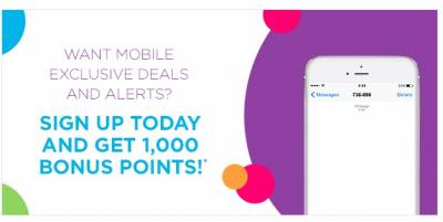 Free 1,000 bonus points at Shoppers Drug Mart