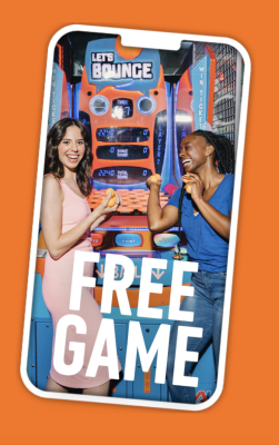 Free $15 of Game Play at Dave and Busters