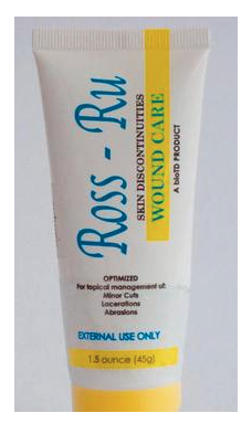 FREE 1.5 OUNCE TUBES OF ROSS RU® WOUND CARE GEL.
