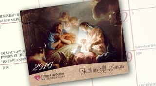 Request Free 2016 Catholic Art Calendar