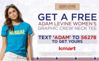Free Adam Levine Women's Tee