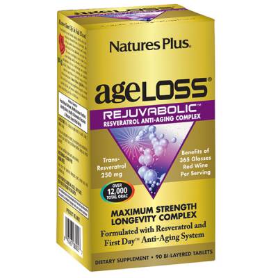 Request Free AgeLoss REJUVABOLIC Resveratrol Anti-Aging Complex 