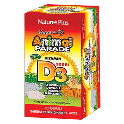Request Free Animal Parade Vitamin D3 Chewable