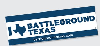 Free Battleground Texas Bumper Sticker