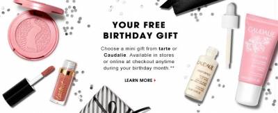 Free Birthday Gift from Sephora