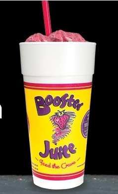 free birthday smoothie at Booster Nation