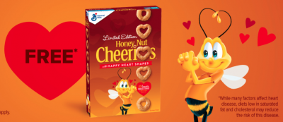 Free Box of Honey Nut Cheerios (via Rebate)