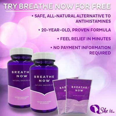 Sign up: Free Breathe Now Sinus Sample