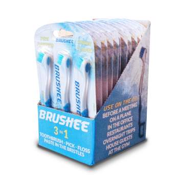 Sign up: Free Brushee Pocket Sized Toothbrush