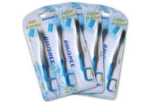 Become a product tester and Receive A FREE Brushee  disposable toothbrush