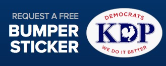 Free Bumper Sticker - Democrats