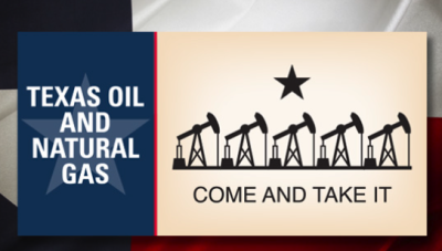 Free Bumper Sticker from Texas Oil And Natural Gas