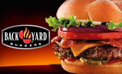 Sign up: Free  Burger From Backyard Burgers