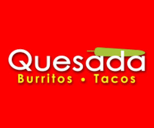 Request Free Burrito From Quesada (King/Church)