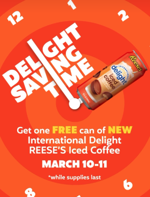Free Can of International Delight Iced Coffee (Mar 10 to 11)