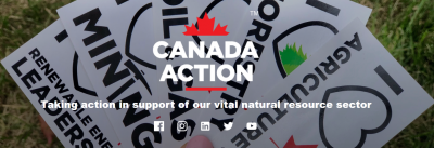 Free Canada Action stickers