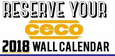Free Ceco 2018 Wall Calendar