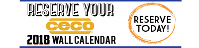 Sign up: Free CECO Texas Sized 2018 Wall Calendar